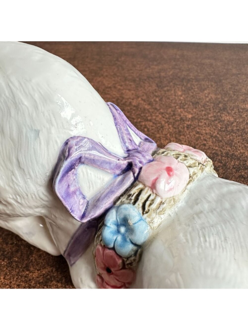Lefton White Cat Music Box Ceramic Plays Memory from Cats Vintage 1992 - Picture 3 of 12